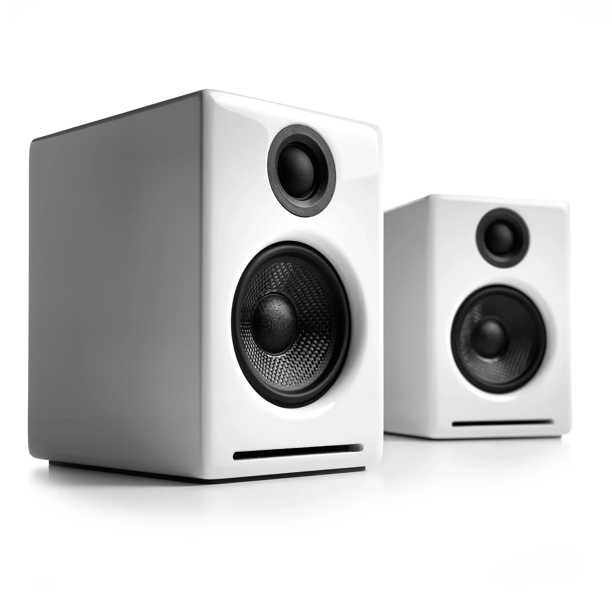 A2+ Wireless Powered Speakers w/ Bluetooth - White