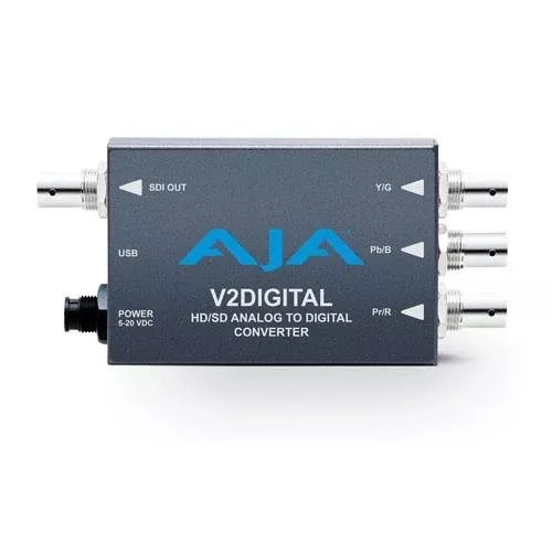 AJA V2Digital Analog to HD/SD-SDI Mini-Converter
