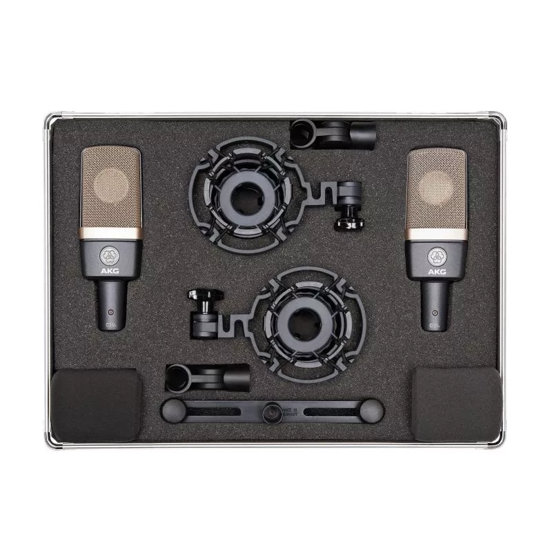 AKG C314 Matched Pair Stereo Microphone Set