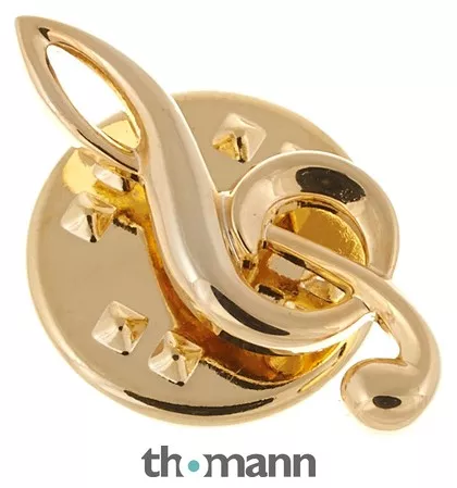 Art of Music Pin Treble Clef Small