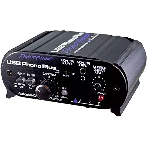 ART USB Phono Plus Phono Preamp with USB