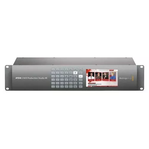 Blackmagic Design ATEM 2 M/E Production Studio 4K Upstream & 2 Downstream Keyers