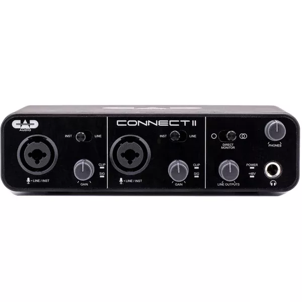 CAD Audio CX2 Connect II 2x2 USB Interface 24 Bit/96KHz