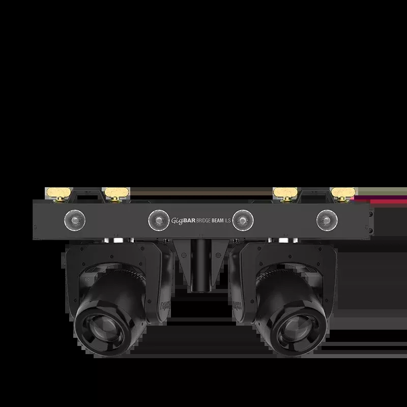 Chauvet DJ GigBAR Bridge Beam ILS, 6-in-1 Pack-n-Go Lighting System with Moving Beam Effects, Derbys, Pars, Lasers and Strobes, ILS Compatible