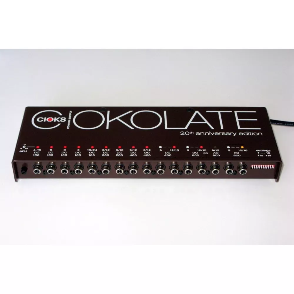 Cioks Ciokolate Link Power Supply 16 Outlets, 12 Isolated