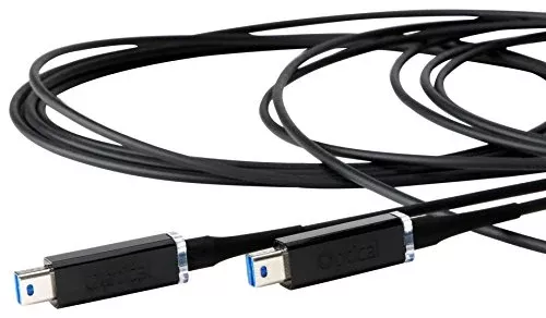 Corning 5.5m (18') Thunderbolt Active Optical Cable for Self-Powered Peripherals