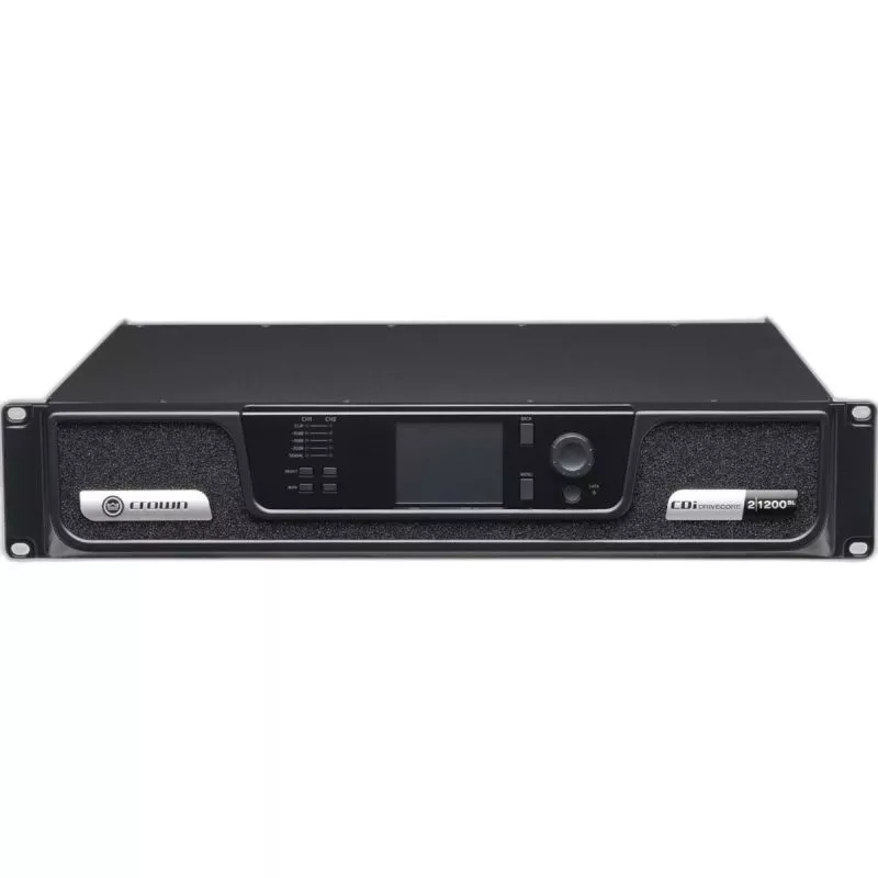 Crown CDi2x1200BL 2x1200W Power Amplifier with BLU link