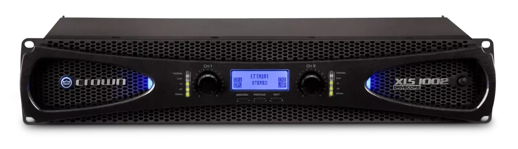 Crown XLS1002, Two-channel, 350W @ 4Ω Power Amplifier