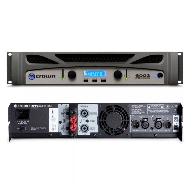 Crown XTi 6002 Two-Channel 2100W Power Amplifier