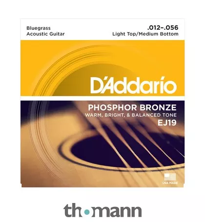 Daddario EJ19 Roundwound Strings Set