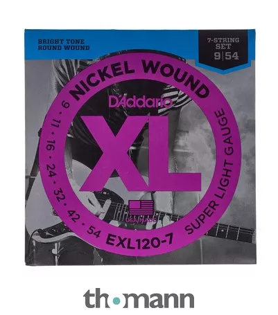 Daddario EXL120-7