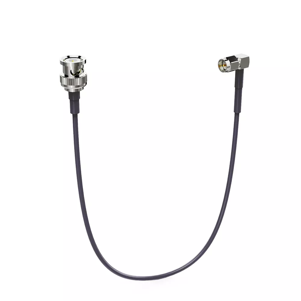 Deity Right Angle SMA to Straight BNC Cable (45cm)
