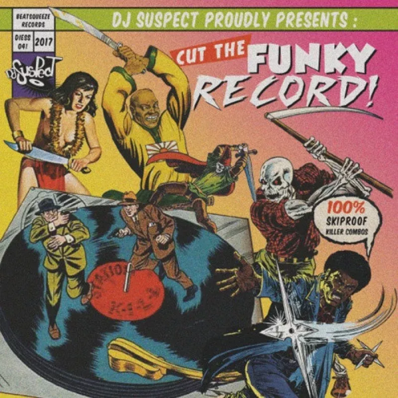 Dj Suspect – Cut The Funky Record! – 7 Colored Vinyl