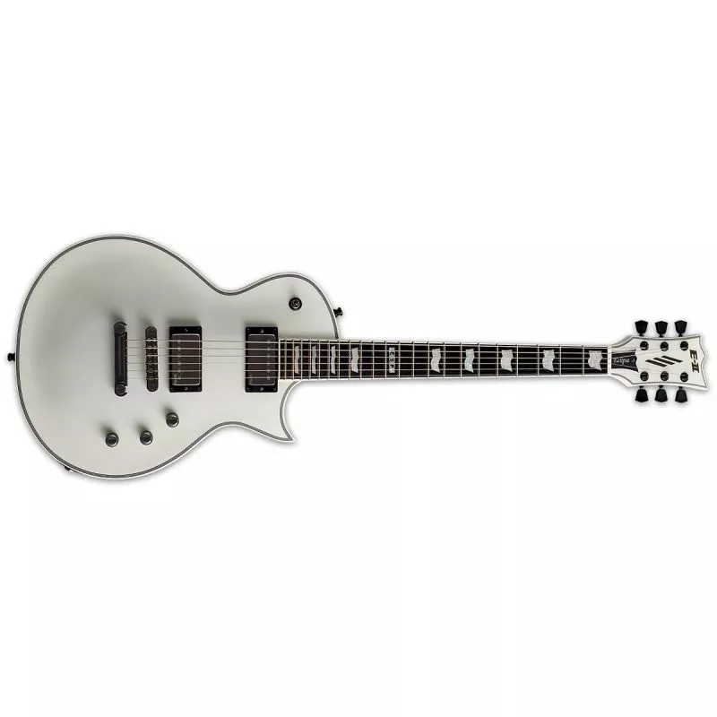 ESP E-II Eclipse Electric Guitar in Snow White Satin