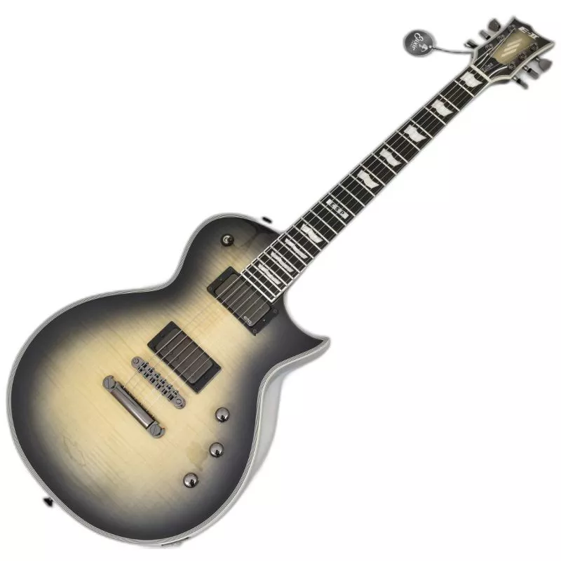 ESP E-II Eclipse Full Thickness Black Natural Burst Guitar B-Stock 902