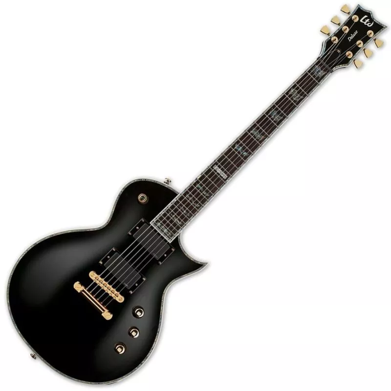 ESP LTD Deluxe EC-1000 Black Guitar
