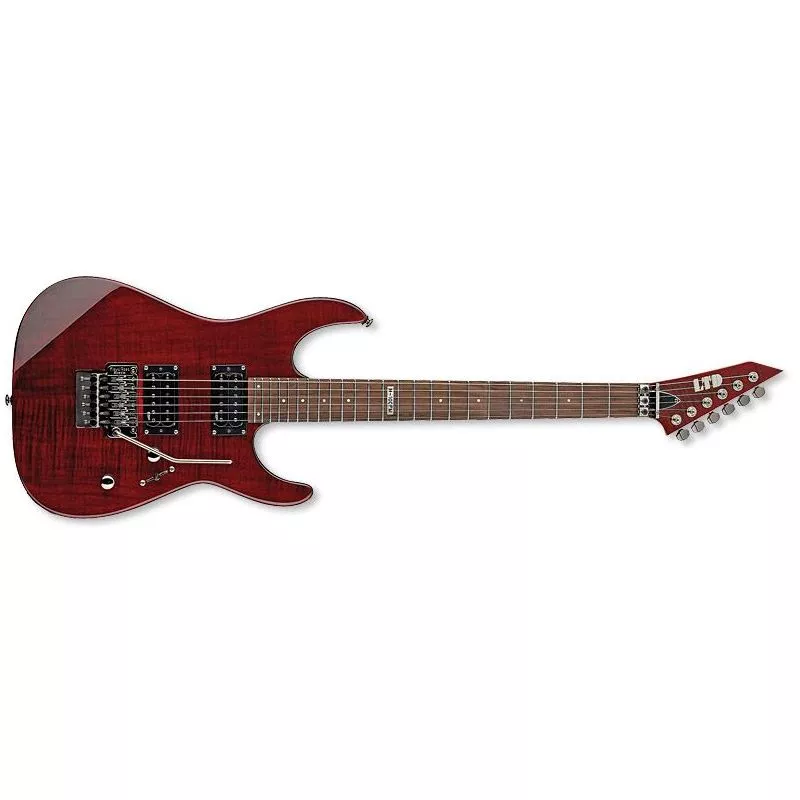 ESP LTD M-100FM Guitar in See-Through Black Cherry