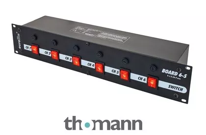 Eurolite 6 Channel Switchboard
