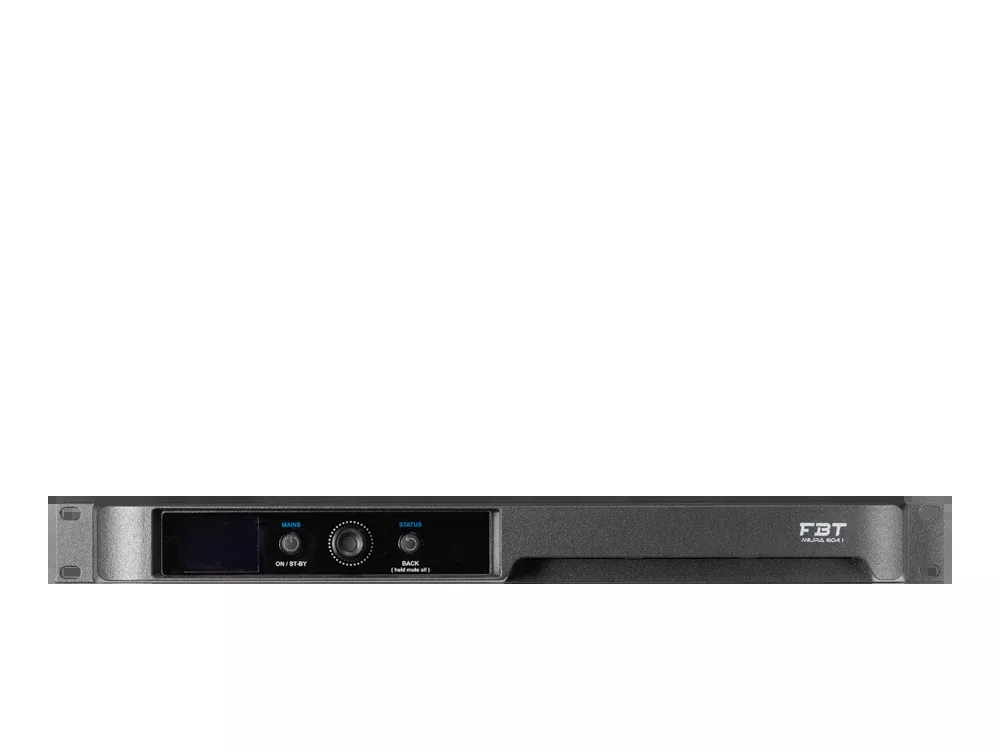 FBT MIURA 604I - Processed Digital Networking Amplifier 4x150W