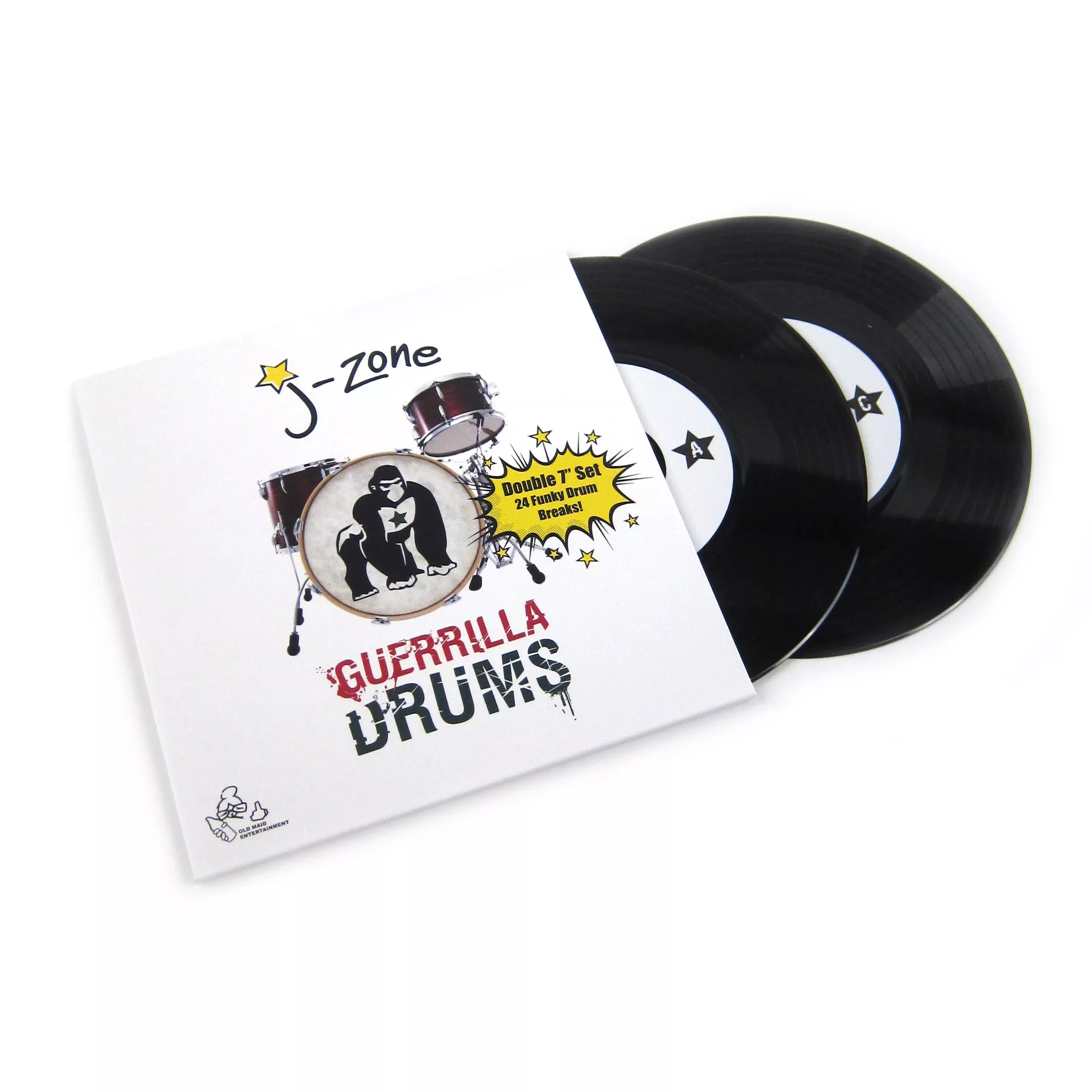 Guerrilla Drums Vinyl 2x7"