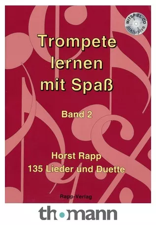Horst Rapp Verlag Trompete Lernen mit Spaß 2