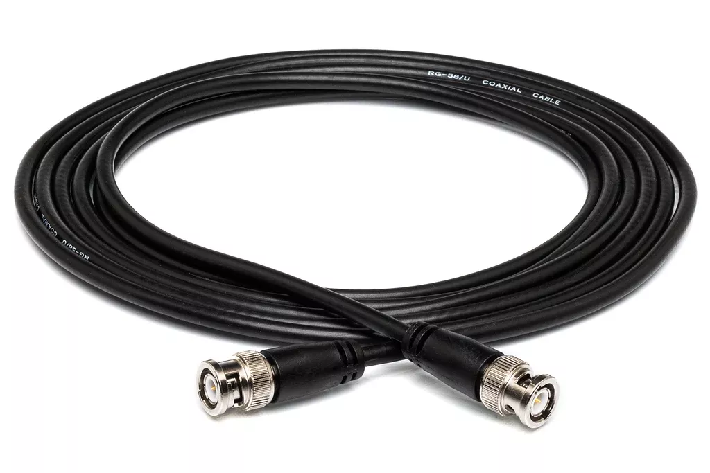 HOSA - 50-ohm Coax, BNC to Same, 10 ft