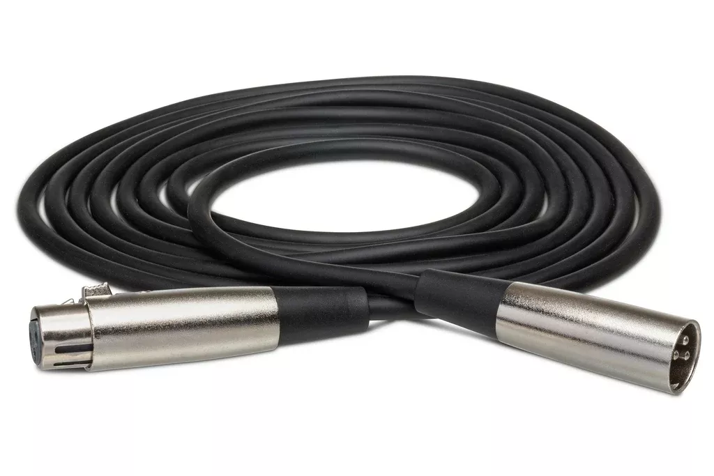 HOSA - Balanced Interconnect, XLR3F to XLR3M, 20 ft
