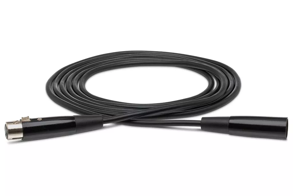 HOSA - Economy Microphone Cable, Hosa XLR3F to XLR3M, 5 ft