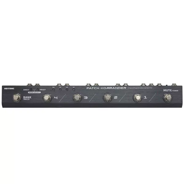 Hotone Patch Kommander 4-Channel Programmable Effects Loop Switcher