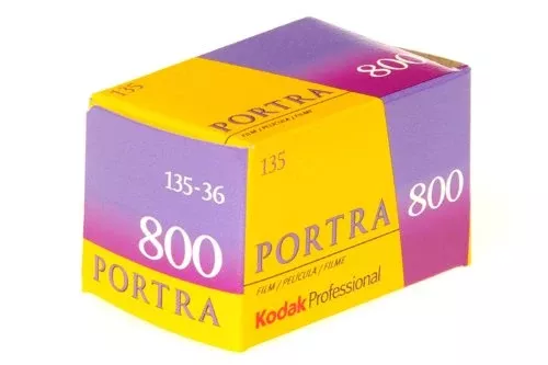 Kodak 145 1855 Professional Portra 800 Color Negative Film (ISO 800) 35mm 36 Exposures