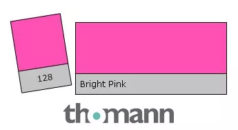 Lee Colour Filter 128 Bright Pink