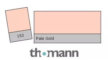 Lee Colour Filter 152 Pale Gold