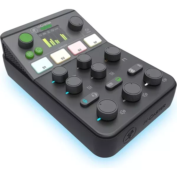 Mackie MCaster Studio Portable Streaming Mixer (Black)