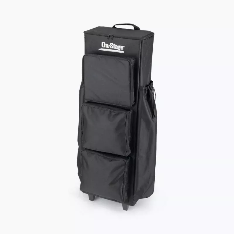 On-Stage GR9000, Gig Rider, Bottom Front Compartment Provides Space for Additional equipment,, Easy for You to Lift and Carry
