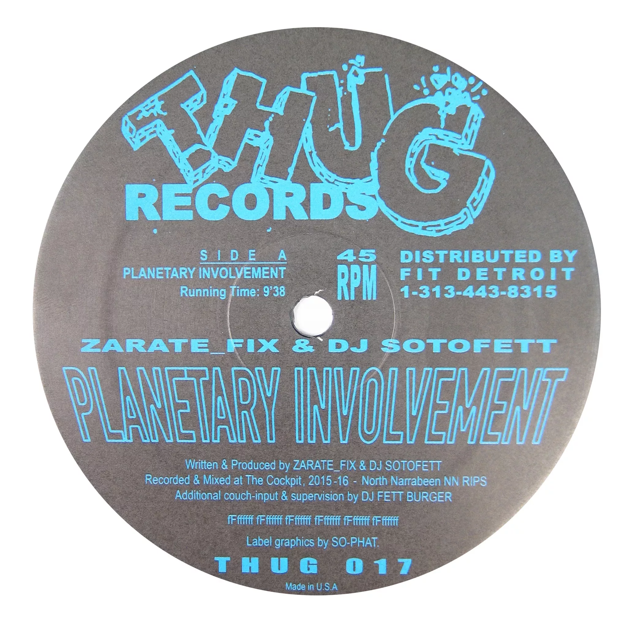Planetary Involvement Vinyl 12"