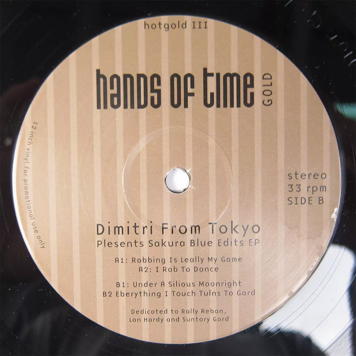 Plesents Sakura Blue Edits EP 12"