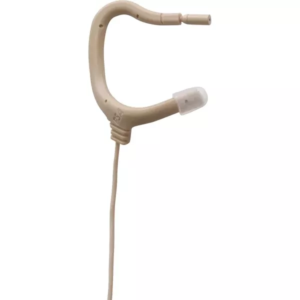 Point Source Audio EO-8WLh-XSE EMBRACE OMNIDIRECTIONAL Earmount High Sensitivity Lavalier Microphone (Beige)for Sennheiser