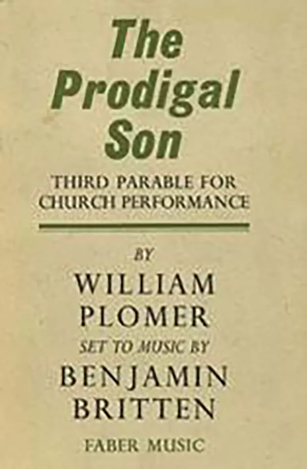 The Prodigal Son Third Parable For Church Performance Libretto