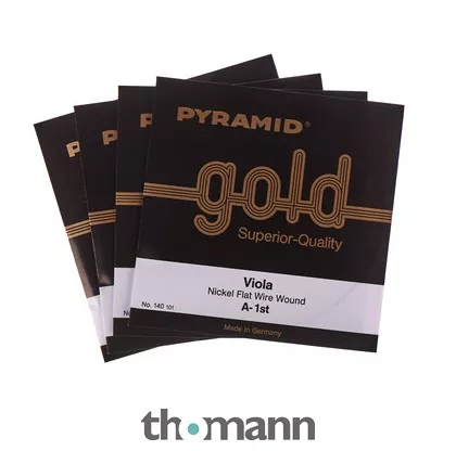 Pyramid Gold Viola Strings