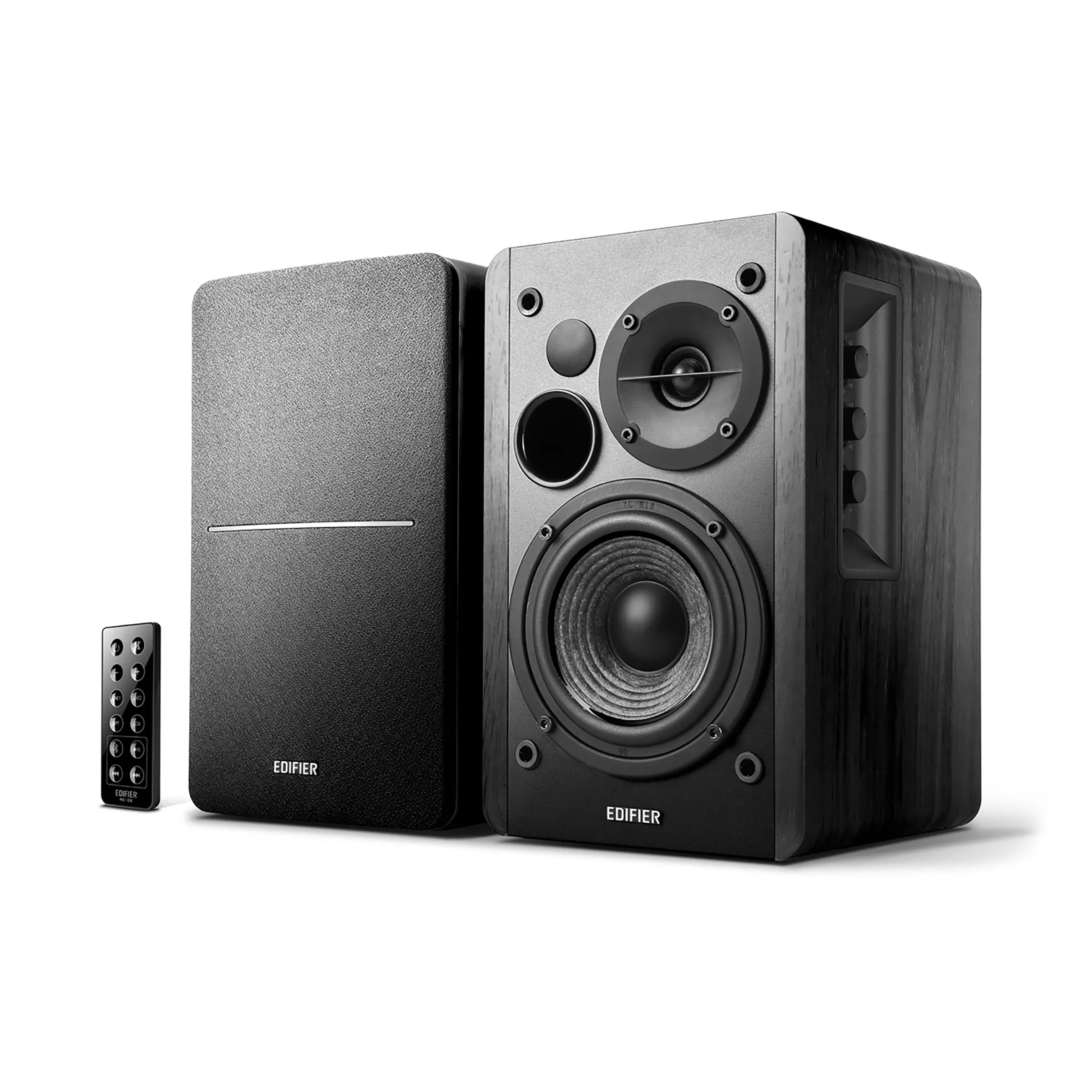 R1280DB Powered Speakers w/ Bluetooth - Black