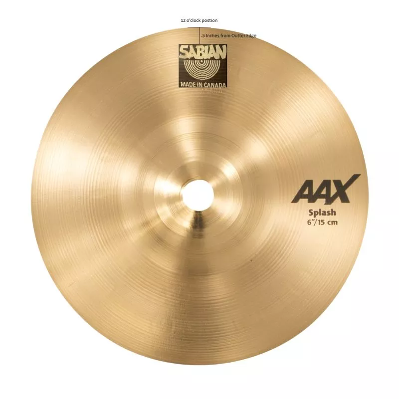 SABIAN 6" AAX Splash