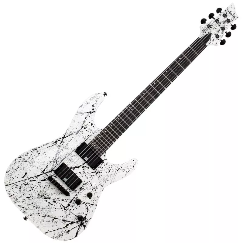 Schecter C-1 Ink Bomb Guitar