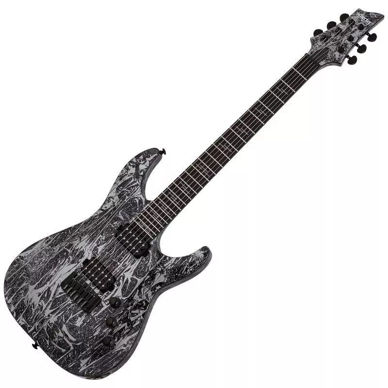 Schecter C-1 Silver Mountain Electric Guitar