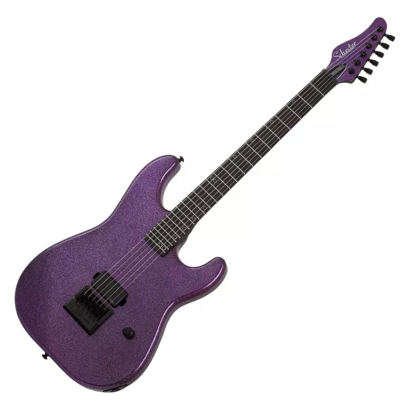 Schecter Daniel Haniß Danskimo-6 guitar in Purple Sparkle