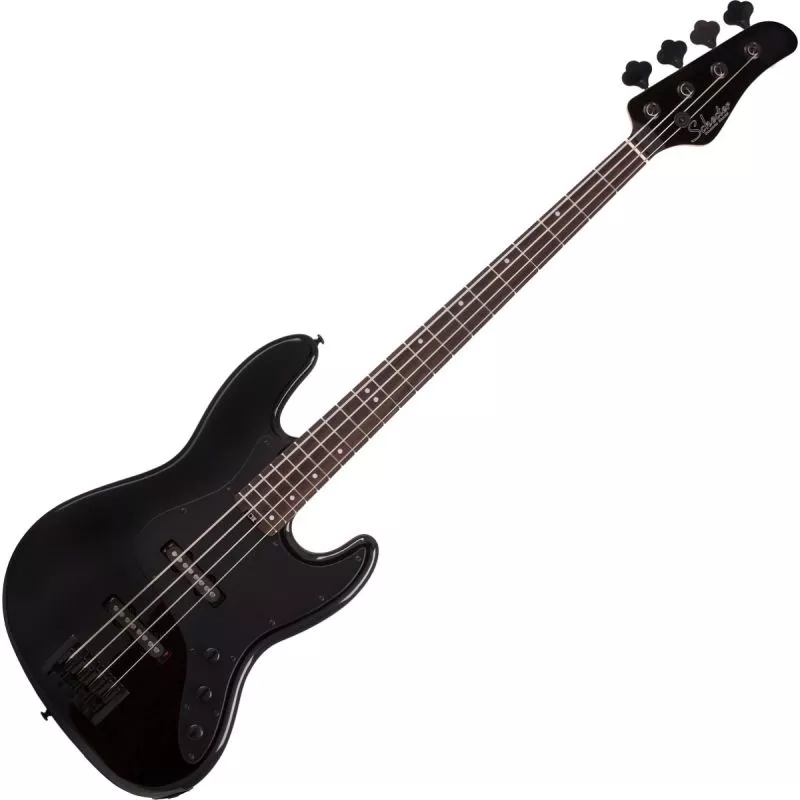 Schecter J-4 bass in Gloss Black
