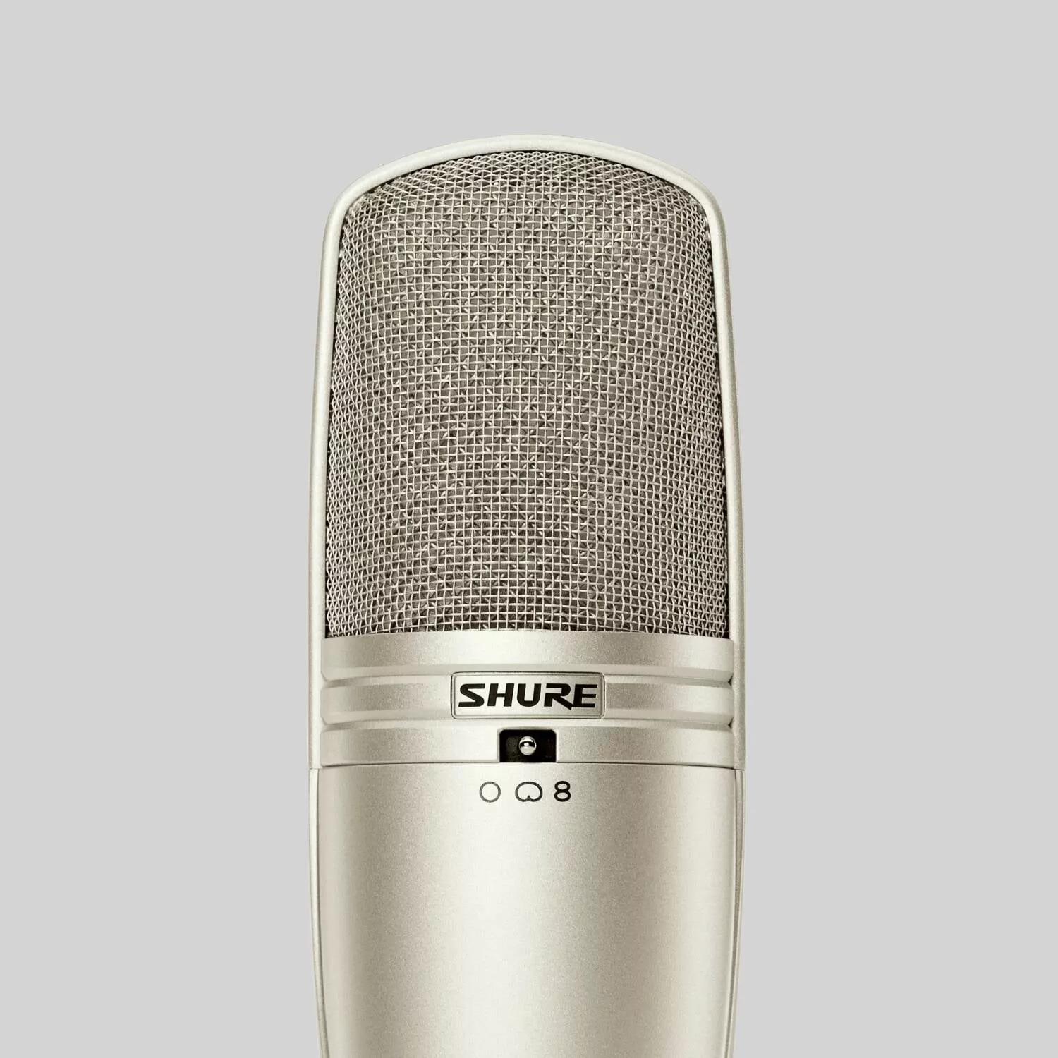 Shure KSM44A/SL, Large Diaphragm Multi-Pattern Condenser Microphone, Large Diagphragm, Side-Address Condenser Studio Microphone (Cristal)