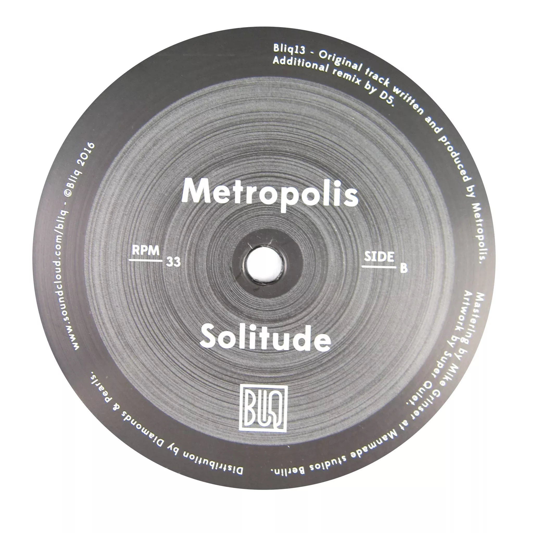 Solitude Vinyl 12"