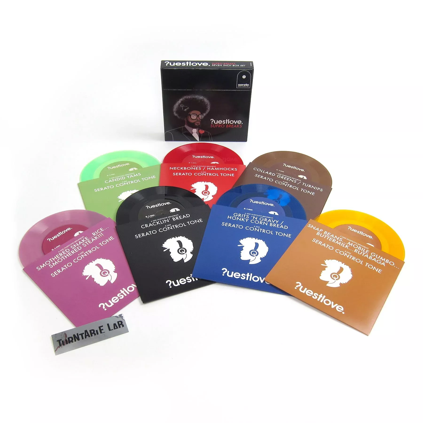 Sufro Breaks (Serato Control Vinyl, Colored Vinyl) Vinyl 7x7" Boxset