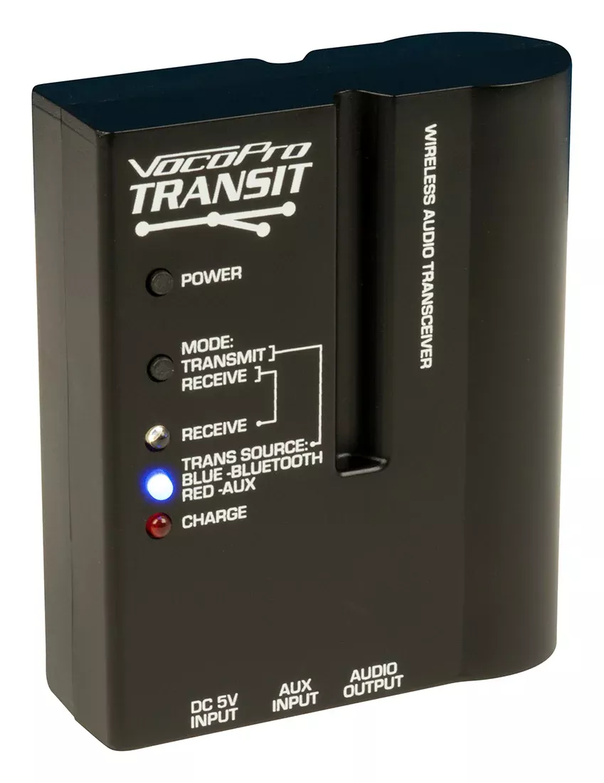 VocoPro TRANSIT - Stereo Wireless Transceiver with Bluetooth for Powered Speakers