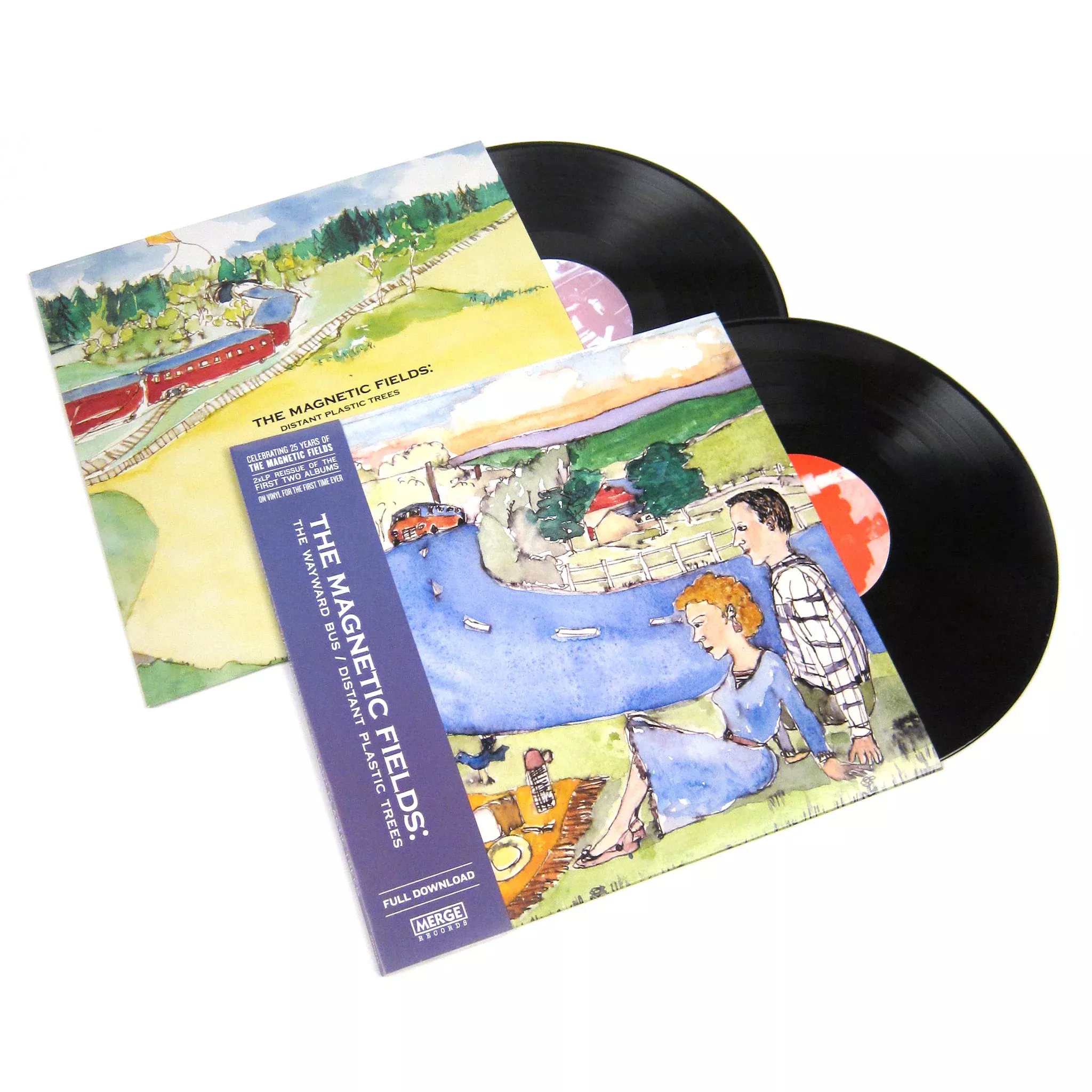The Wayward Bus / Distant Plastic Trees Vinyl 2LP